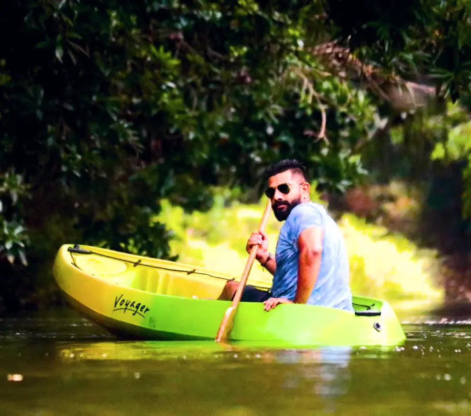 Kayaking in the Stream