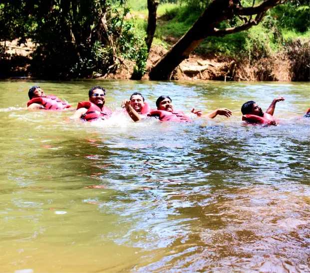 Swimming in the River